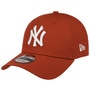 9Forty Uni Plain NY Yankees Cap by New Era orange