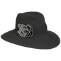 Ilaria Flower Wool Hat by Mayser black