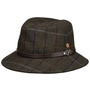 Check Bucket Wool Hat by Mayser brown