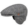 Merlino Casual Flat Cap with Ear Flaps by Mayser grey-blue