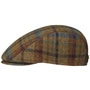 Lennart Check Shetland Flat Cap by Mayser beige