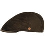 Sidney Cross Corduroy Flat Cap by Mayser dark brown