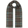 Marzio Wool Check Scarf Zechbauer by Mayser taupe