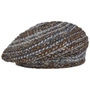 Banessa Knit Beret by Lierys brown-blue