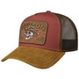 Cowboy Skull Trucker Cap by Stetson red