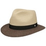 Dalero Traveller Straw Hat by Lierys nature-black