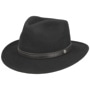 Crushable Bogart Wool Hat by bugatti black