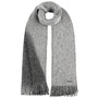 Tesley Wool Scarf with Fringes by bugatti black-white