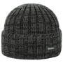 Stampton Beanie Hat with Cuff by bugatti anthracite
