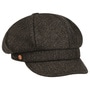 Cia Classic Herringbone Newsboy Cap by Mayser dark brown