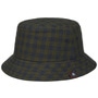 Whitbourne Linen Bucket Hat by Hammaburg blue-olive