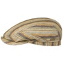 Sacota Driver Linen Flat Cap by Stetson beige-green
