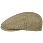 Kent Structure Flat Cap by Stetson beige-green