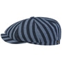 Hatteras Bold Flat Cap by Stetson blue-navy