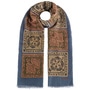 Lorava Wool Summer Scarf by Stetson blue-green