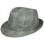 Murton Trilby Linen Hat by Lierys green-blue