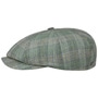 Murton Linen Flat Cap by Lierys green