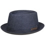 Danvick Denim Pork Pie Hat by Stetson denim-navy