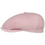 6 Panel Cotton Festival Flat Cap by Stetson rose