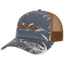 Minimal Aloha Print Trucker Cap by Stetson navy