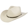 Pittsfield Western Toyo Straw Hat by Stetson cream white