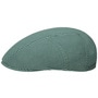 Waffle Pique Ivy Flat Cap by Stetson green
