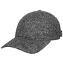 Herringbone Wool Mix Cap by Borsalino black