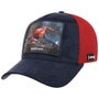 Spider Man Trucker Cap by Capslab blue-red