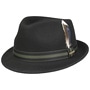 Galento Trilby Wool Hat by Stetson black