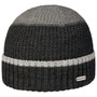 Contrast Colour Beanie Hat by Chillouts grey