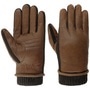 Harris Leather Gloves by Pearlwood brown