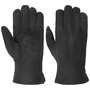 Lambskin Full-Fingered Gloves by Pearlwood black