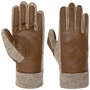 Smillana Touchscreen Gloves by Pearlwood light brown