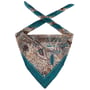 Hoc Silk Scarf by Christine Headwear beige-blue