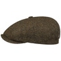 Larevo Wool Flat Cap by JJ Hats brown