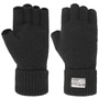 Raggwool Half-Finger Gloves by Hestra black
