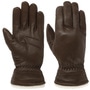 Buvika Deerskin Gloves by Hestra dark brown