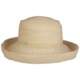 Javina Upward Brimmed Straw Hat by Seeberger nature