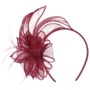 Vanola Sinamay Fascinator by Seeberger red