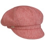 Light Summer Newsboy Cap by Seeberger red
