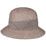 Minalea Straw Hat by Seeberger grey