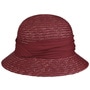 Minalea Straw Hat by Seeberger bordeaux