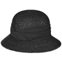 Minalea Straw Hat by Seeberger black