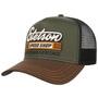 Speed Shop Trucker Cap by Stetson olive-black