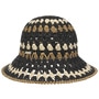 Karola Cloche Straw Hat by Seeberger black