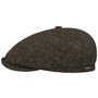 Medora Wool Flat Cap by Stetson brown