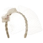 Veadona Fascinator by bedacht beige