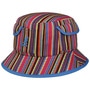 Multi Color Stripe Bucket Hat by Kangol mixed colours