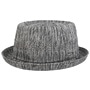 Color Burst Mowbray Pork Pie Cloth Hat by Kangol black