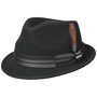 Etowah Trilby Wool Hat by Stetson black